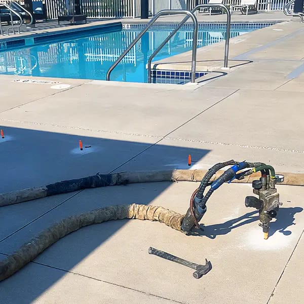 Pool Deck Leveling and Repair