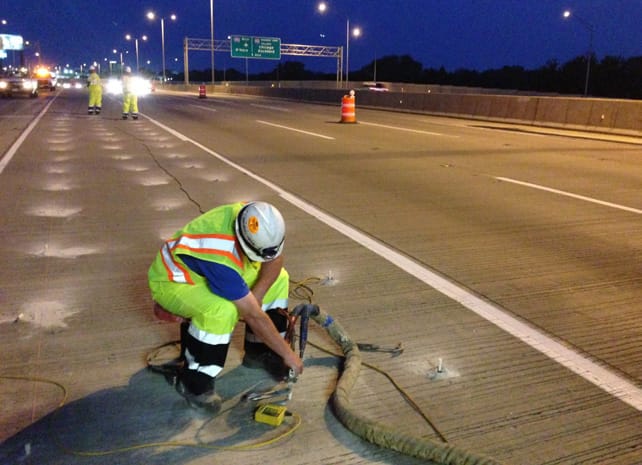 Street Concrete Lifting Leveling Illinois