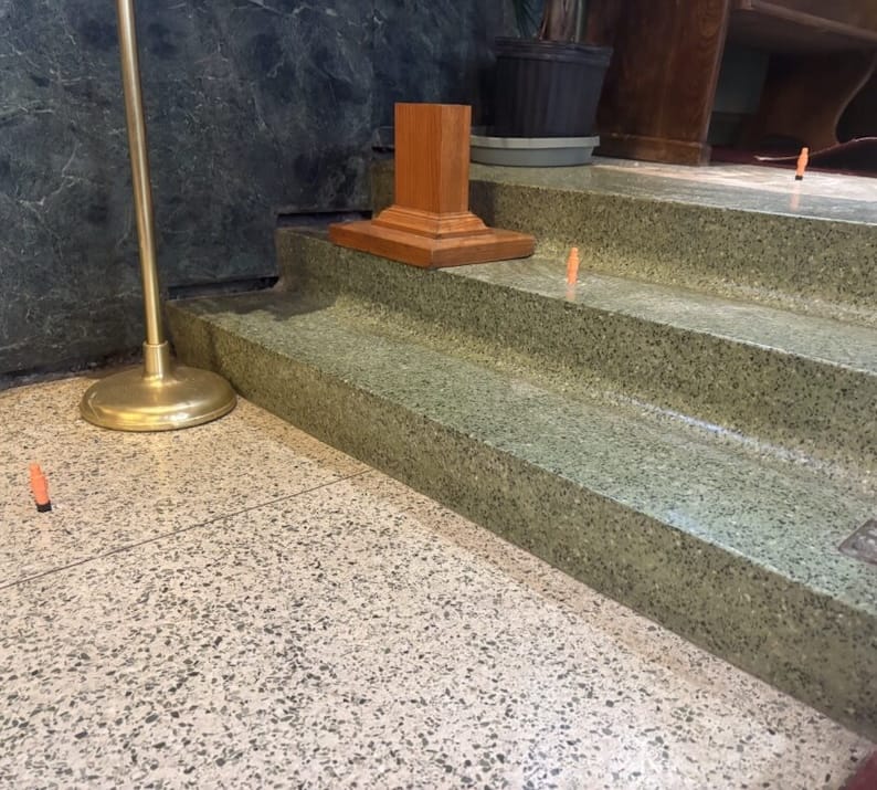 Church Floor Concrete Repair Illinois