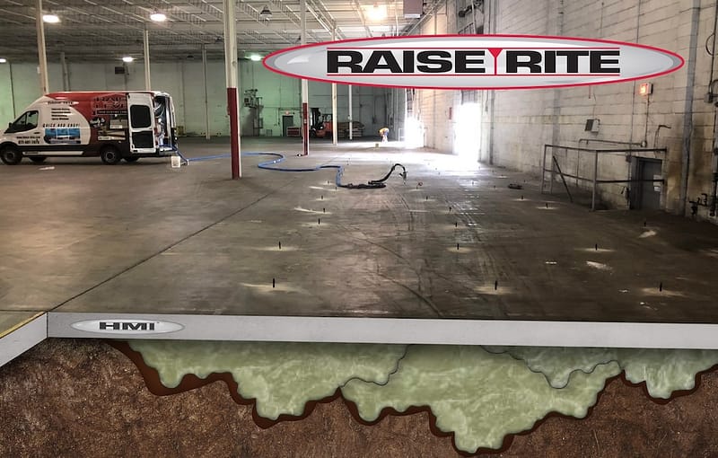 Commercial floor leveling & repair Illinois