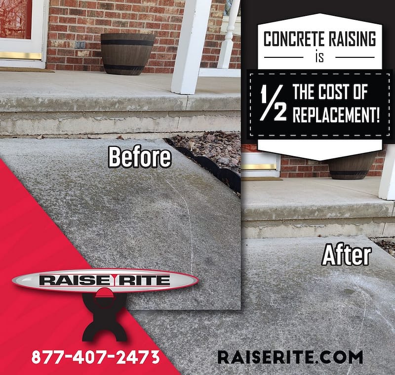 Concrete Porch Lifting & Repair | IL
