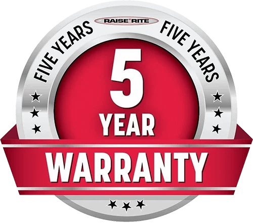 Concrete Leveling 5 Year Warranty